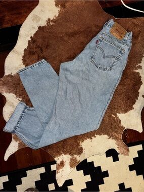 Levi's Light Blue Straight Leg Jeans